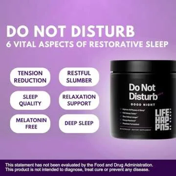 Life Happns Do Not Disturb Sleep Aid for Adults