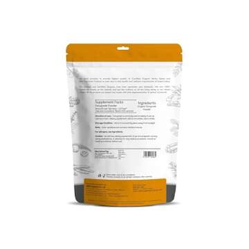 Just Jaivik 100% Organic Fenugreek Powder 0.5 lb / 227 gm / 08 oz | Trigonella Foenum Methi Powder | Supports Healthy Digestive System & Boosts Immunity | USDA Certified Organic