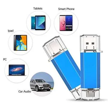 TOPESEL 32GB USB 3.0 Type C Flash Drive for Seamless Transfers