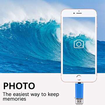 TOPESEL 32GB USB 3.0 Type C Flash Drive for Seamless Transfers