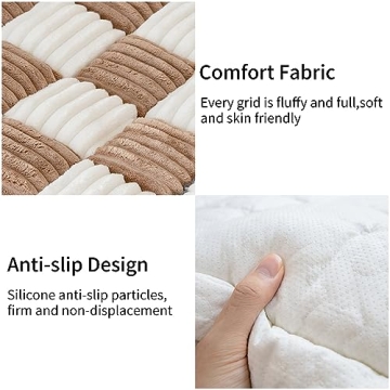 VISTABLUE Fuzzy Couch Covers for Pets - Stylish & Protective