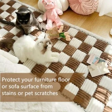 VISTABLUE Fuzzy Couch Covers for Pets - Stylish & Protective