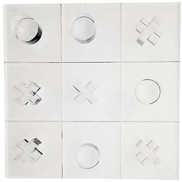 OnDisplay Luxe Acrylic Tic Tac Toe Set - Elegant Game