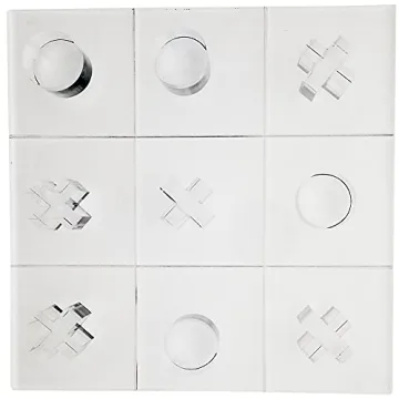 OnDisplay Luxe Acrylic Tic Tac Toe Set - Elegant Game