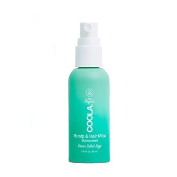 COOLA Organic Scalp Spray & Hair Sunscreen Mist with SPF 30, Dermatologist Tested Hair Care for Dail...