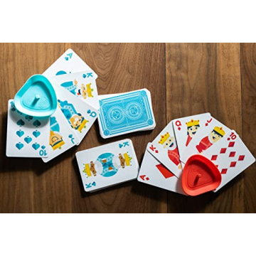 Chuckle & Roar Kids Card Holder Set for Family Game Fun