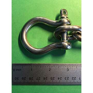 Durable US Stainless Windlass G4 5/16" Anchor Chain 20'