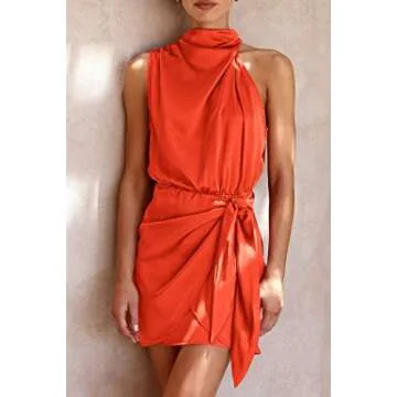 Stylish Short Satin Summer Dress for Every Occasion