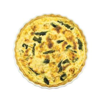 HIC Kitchen Souffle Ramekin, 48-Ounce Durable Bakeware