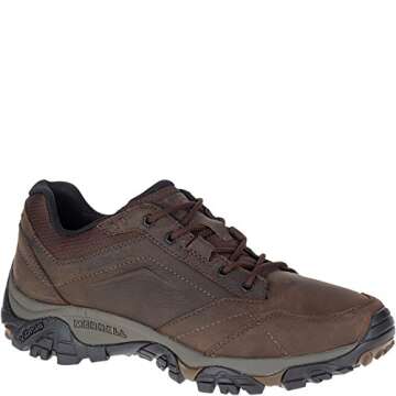 Merrell Men's Moab Adventure Lace Waterproof Hiking Shoe, Dark Earth, 11 M US