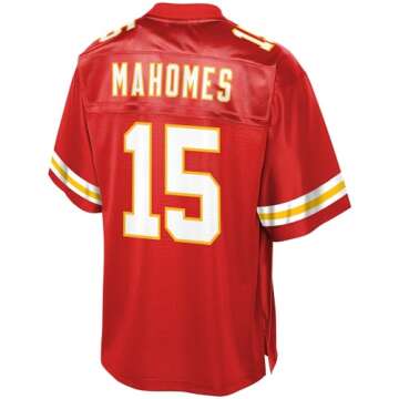 NFL PRO LINE Men's Patrick Mahomes Red Kansas City Chiefs Team Player Jersey