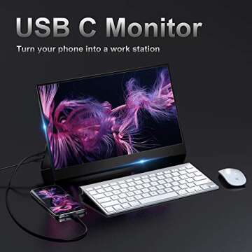 Cocopar 13.3 Inch 1080P FHD Portable Monitor