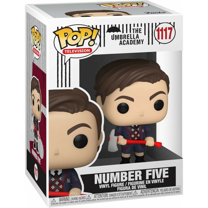 Funko POP Umbrella Academy Number 5 Vinyl Figure