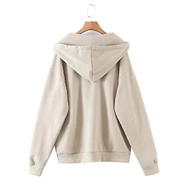 Stylish Oversized Zip Up Hoodie for Women