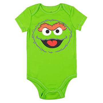 Sesame Street Baby Bodysuits for Baby Boys 6-9 Months