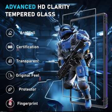 Janmitta Compatible with Samsung Galaxy S25 Ultra Case Built in Slide Camera Lens Cover+Screen Protector+Finger Ring Holder Kickstand,Heavy Duty Shockproof Full Body Phone Cover,2025 Purple