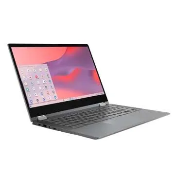 Lenovo - 2022 - Flex 5 - Chromebook 2-in-1 Laptop - Intel Celeron N5205U - 13.3" FHD Touch Display - 4GB RAM - 64GB Memory - UHD Graphics - Chrome OS