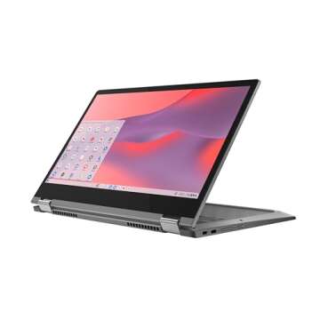 Lenovo - 2022 - Flex 5 - Chromebook 2-in-1 Laptop - Intel Celeron N5205U - 13.3" FHD Touch Display - 4GB RAM - 64GB Memory - UHD Graphics - Chrome OS