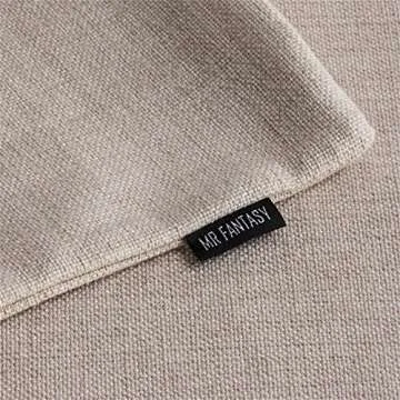 Stylish MR FANTASY Gothic Decorative Pillow Cover 18X18 in Black