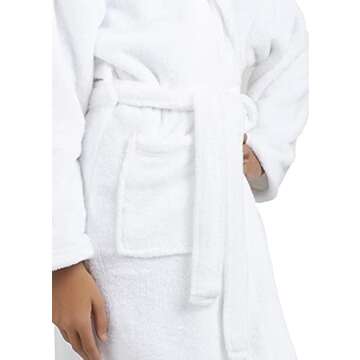 Luxurious Kids Microfiber Fleece Robe - Soft and Cozy
