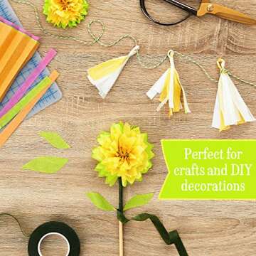 Hallmark Tissue Paper, 120 Sheets in Rainbow Colors for Gifts