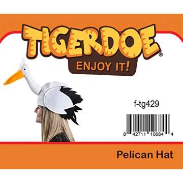 Tigerdoe Bird Hat-Pelican Hat-Bird Costume-Animal Themed Party Hats-Novelty Hats
