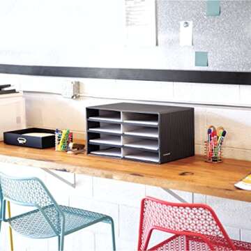 Bankers Box Decorative Literature Sorter for Organizing