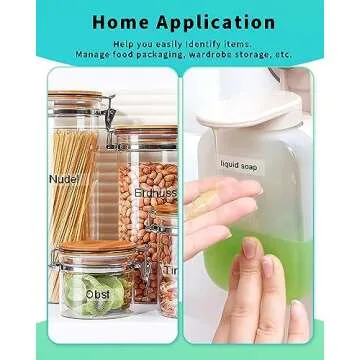 Anycolor TZe-131 Laminated Clear Label Tape 5-Pack