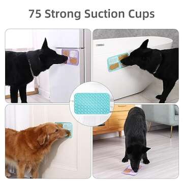 MateeyLife Lick Mat for Dogs and Cats with Suction Cups