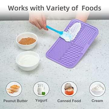 MateeyLife Lick Mat for Dogs and Cats with Suction Cups