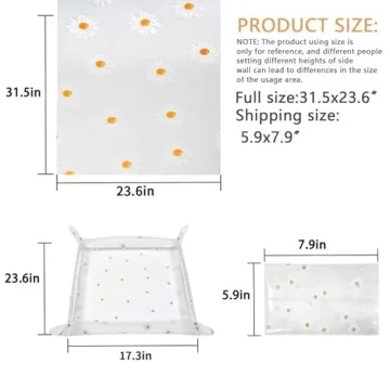 Repotting Mat for Indoor Plants Waterproof Clear Potting Mat Foldable Plant Potting Repotting Tray Portable Gardening Tray for Indoor Potting Soil, House Plants Orchid,Succulents 31.5 x 23.6