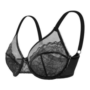 Lace Minimizer Bra for Full Figure Women - HSIA