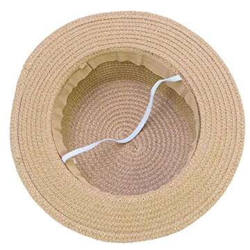 IFSUN Straw Sun Hat for Kids - Stylish Summer Accessory
