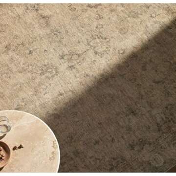 Livabliss x Galey Alix Vintage Medallion Area Rug 5'x7'6"