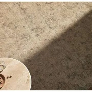 Livabliss x Galey Alix Vintage Medallion Area Rug 5'x7'6"