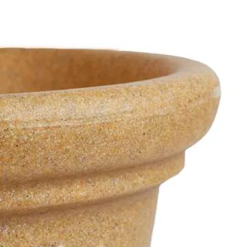 HC Companies Terrazzo Large Round Plastic Plant Pot - 30”