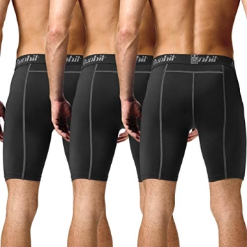 Buy Runhit Men's Compression Shorts 3 Pack for Optimal Comfort