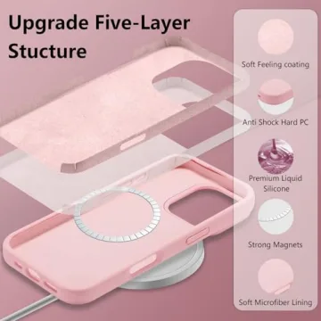 UCASONG Magnetic Case for iPhone 14 Plus/15 Plus