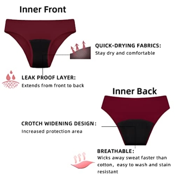 Mordlanka Period Underwear for Heavy Flow Comfort