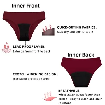 Mordlanka Period Underwear for Heavy Flow Comfort
