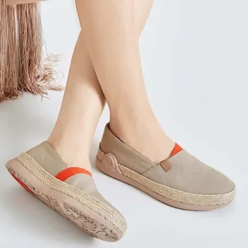 UIN Women's Light Espadrilles Comfortable Casual Loafers