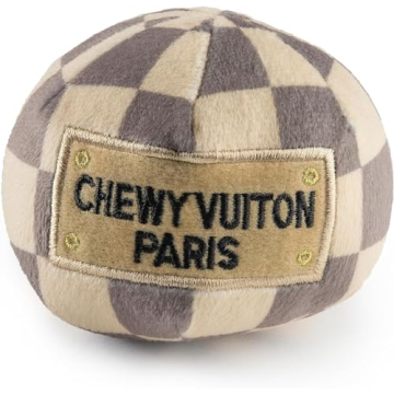 Haute Diggity Dog Chewy Vuiton Ball for Small Dogs