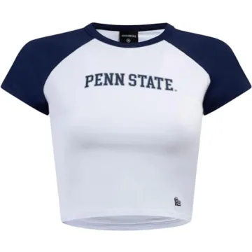 Hype & Vice Penn State Homerun Tee for Women - Game Day Ready