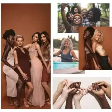 MUQU Cakes Nipple Covers Breast - No Show Pasties Reusable Women Sticky Seamless Silicone Breast Covers 4 Pairs Petals