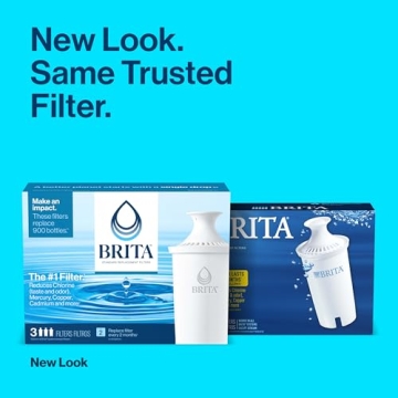 Eco-Friendly Brita Standard Water Filter for Pitchers