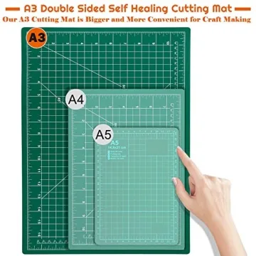 Anezus Self Healing Sewing Mat for Seamless Crafting