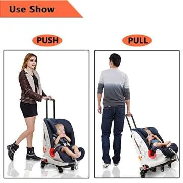 Car Seat Travel Carts for Easy Air Travel and Convenience