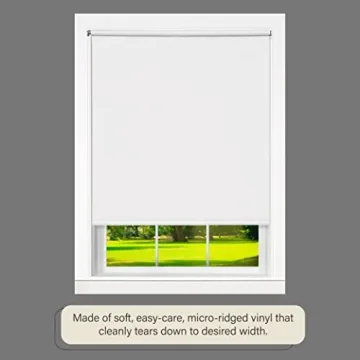 Cordless Light Filtering Vinyl Shades for Any Window