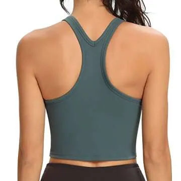 Lemedy Women's Racerback Workout Sports Bra - Stylish & Supportive