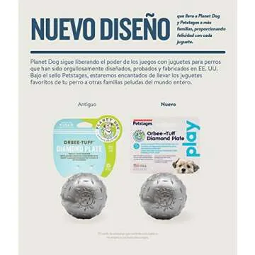 Durable Treat-Dispensing Orbee-Tuff Dog Toy